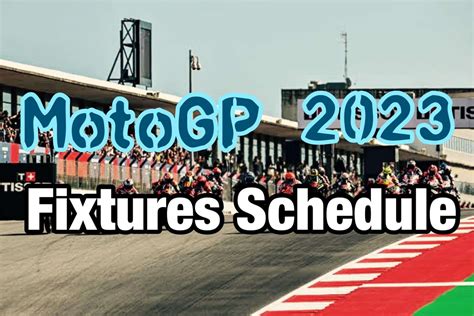 motogp fixtures